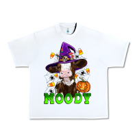 White moody cow Urban Heavy Tee - Artiststas