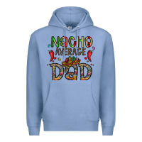 Colony Blue nacho average dad Premium Hoodie - CowhideDigitalArt