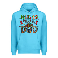 Ocean Blue nacho average dad Premium Hoodie - CowhideDigitalArt