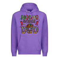 Purple nacho average dad Premium Hoodie - CowhideDigitalArt