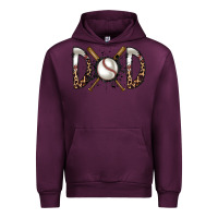 Mauve Wine dad baseball Urban Hoodie - RacoonDesign