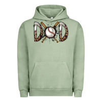 Pigment Oil Green dad baseball Urban Hoodie - RacoonDesign