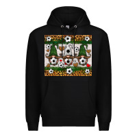 Black soccer gnome Premium Hoodie - HRA Design Shop