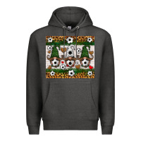 Charcoal Heather soccer gnome Premium Hoodie - HRA Design Shop
