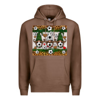 Chestnut soccer gnome Premium Hoodie - HRA Design Shop