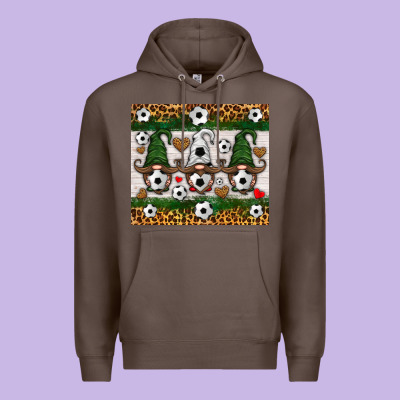 Soccer Gnome Premium Hoodie Designed By Hra Design Shop