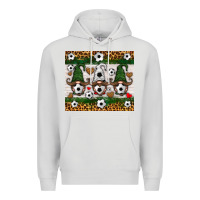 Dove Grey soccer gnome Premium Hoodie - HRA Design Shop