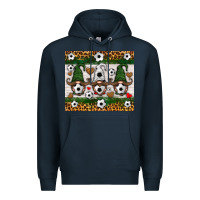 Navy soccer gnome Premium Hoodie - HRA Design Shop