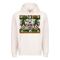 Pale Pink soccer gnome Premium Hoodie - HRA Design Shop