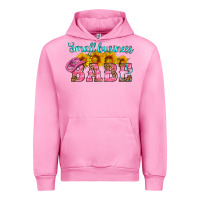Fuchsia Pink small business babe Urban Hoodie - HRA Design Shop