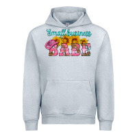 Heather Grey small business babe Urban Hoodie - HRA Design Shop
