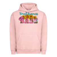 Pigment Salmon small business babe Urban Hoodie - HRA Design Shop