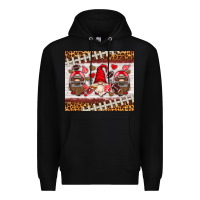 Black American football gnome Premium Hoodie - HRA Design Shop