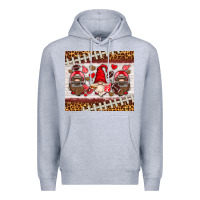 Heather Grey American football gnome Premium Hoodie - HRA Design Shop