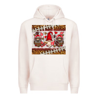 Pale Pink American football gnome Premium Hoodie - HRA Design Shop