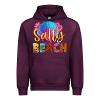 Mauve Wine salty beach Urban Hoodie - HRA Design Shop