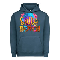 Pigment Midnight Navy salty beach Urban Hoodie - HRA Design Shop