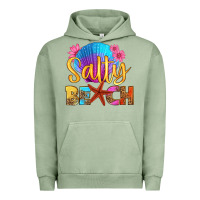 Pigment Oil Green salty beach Urban Hoodie - HRA Design Shop