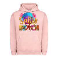 Pigment Salmon salty beach Urban Hoodie - HRA Design Shop