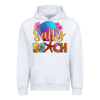 White salty beach Urban Hoodie - HRA Design Shop