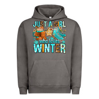 Pigment Tornado just a girl who loves winter Urban Hoodie - FaDigitalArtStudio