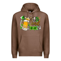 Chestnut bad and boozy Premium Hoodie - RacoonDesign