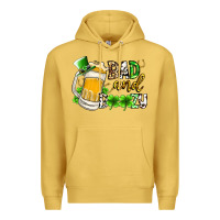 Antique Gold bad and boozy Premium Hoodie - RacoonDesign