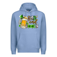 Colony Blue bad and boozy Premium Hoodie - RacoonDesign