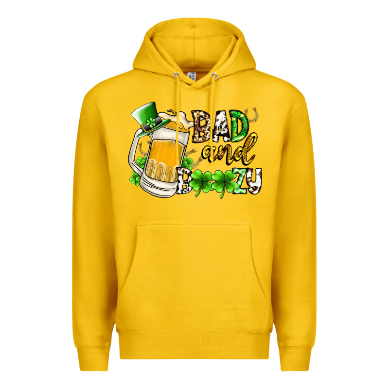 Bad And Boozy Premium Hoodie by RacoonDesign | Teevron