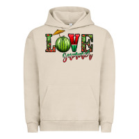 Pigment French Oak love summer Urban Hoodie - CowhideDigitalArt