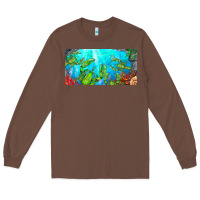 Chestnut lobster license plate Long Sleeve Tee - BarkalooDesign