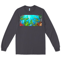 Smoke lobster license plate Long Sleeve Tee - BarkalooDesign