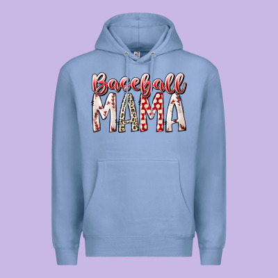 Baseball  Mama Premium Hoodie Designed By Racoondesign