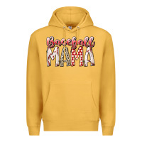 Mustard baseball  mama Premium Hoodie - RacoonDesign