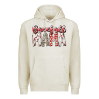 Oatmeal Heather baseball  mama Premium Hoodie - RacoonDesign