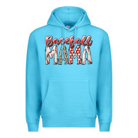 Ocean Blue baseball  mama Premium Hoodie - RacoonDesign