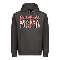 Smoke baseball  mama Premium Hoodie - RacoonDesign