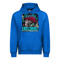 Cobalt literally freezing skull Urban Hoodie - FaDigitalArtStudio