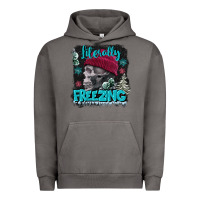 Pigment Tornado literally freezing skull Urban Hoodie - FaDigitalArtStudio