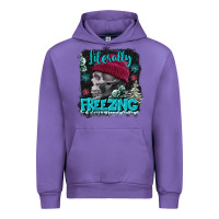 Tulip literally freezing skull Urban Hoodie - FaDigitalArtStudio