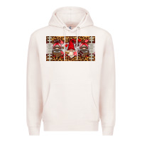 Pale Pink american football gnome license plate Premium Hoodie - HRA Design Shop