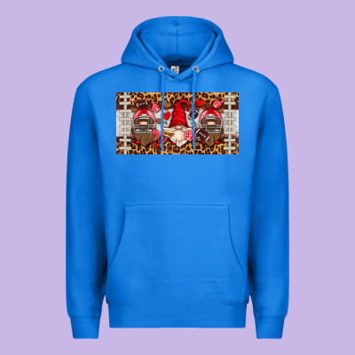 American Football Gnome License Plate Premium Hoodie Designed By Hra Design Shop