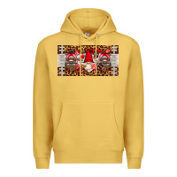 Antique Gold american football gnome license plate Premium Hoodie - HRA Design Shop
