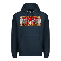 Navy american football gnome license plate Premium Hoodie - HRA Design Shop