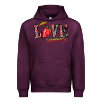 Mauve Wine love summer Urban Hoodie - CowhideDigitalArt
