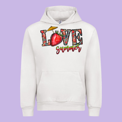 Love Summer Urban Hoodie Designed By Cowhidedigitalart