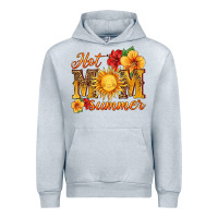 Heather Grey hot mom summer Urban Hoodie - HRA Design Shop
