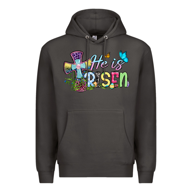 Easter Day He Is Risen Premium Hoodie by OliviaCreatesArt | Teevron