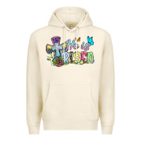 Tofu Easter Day He is risen Premium Hoodie - OliviaCreatesArt