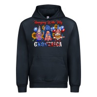 Navy hangin with my gnomerica Urban Hoodie - RacoonDesign